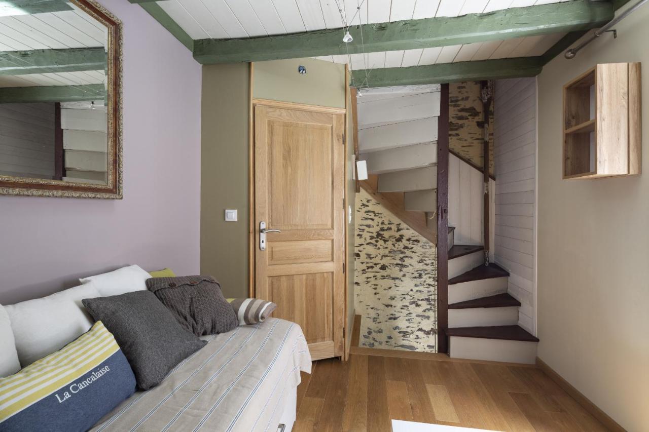Cancale, Centre Ville, Triplex Le Pecheur Apartment Bagian luar foto